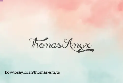 Thomas Amyx