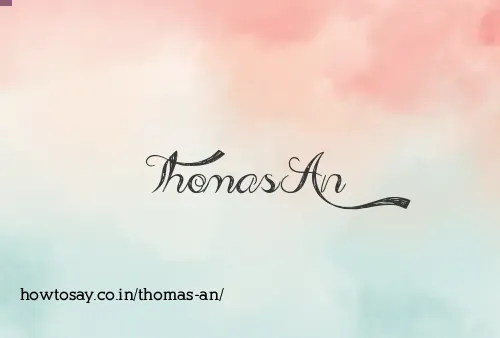 Thomas An