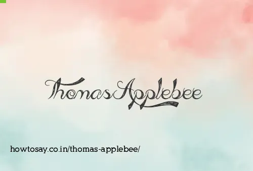 Thomas Applebee