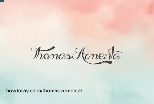 Thomas Armenta