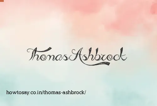 Thomas Ashbrock