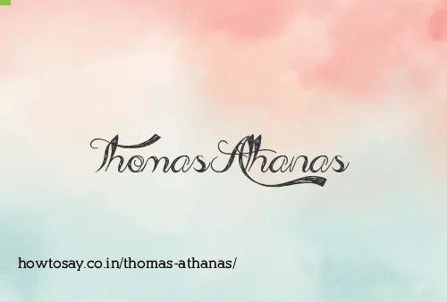 Thomas Athanas