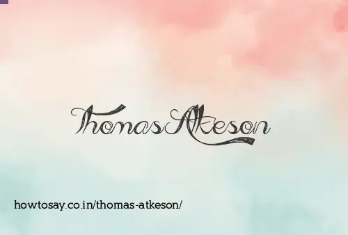 Thomas Atkeson