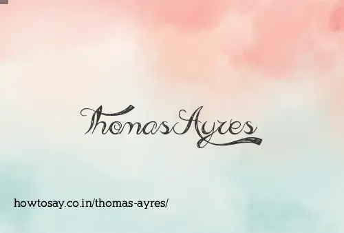 Thomas Ayres