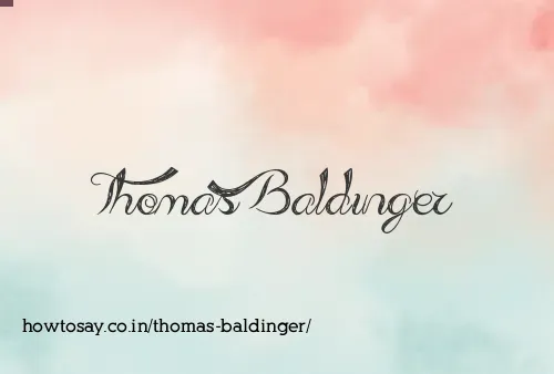 Thomas Baldinger