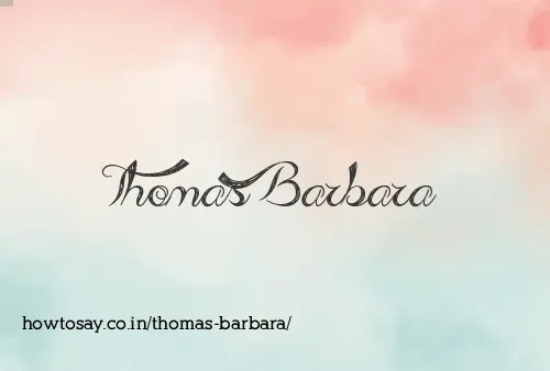 Thomas Barbara