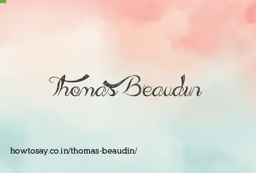 Thomas Beaudin