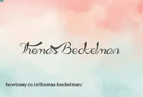 Thomas Beckelman