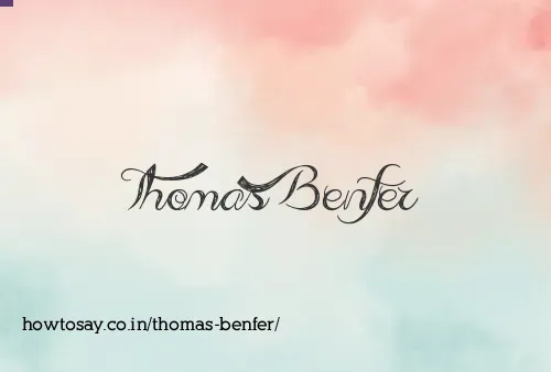 Thomas Benfer
