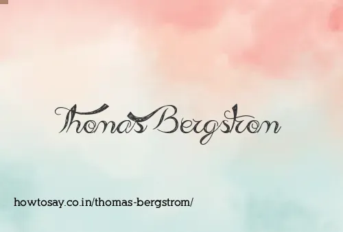 Thomas Bergstrom