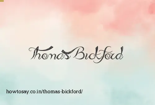 Thomas Bickford