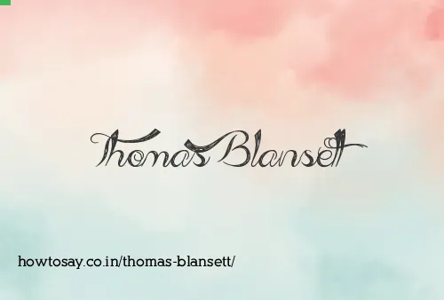 Thomas Blansett