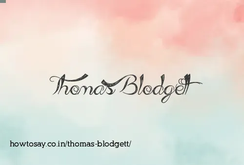 Thomas Blodgett