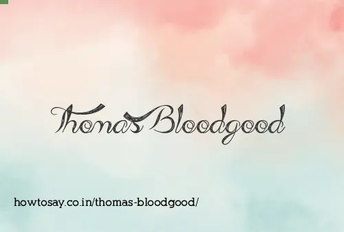 Thomas Bloodgood