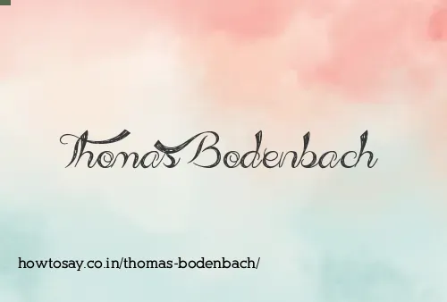 Thomas Bodenbach