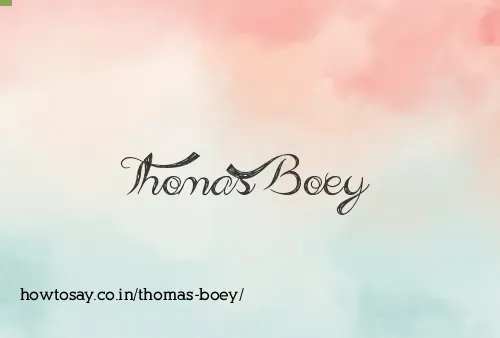 Thomas Boey