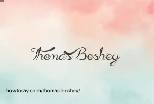 Thomas Boshey