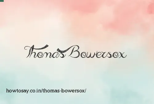 Thomas Bowersox