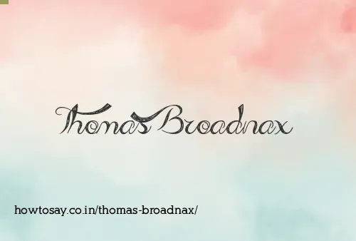 Thomas Broadnax