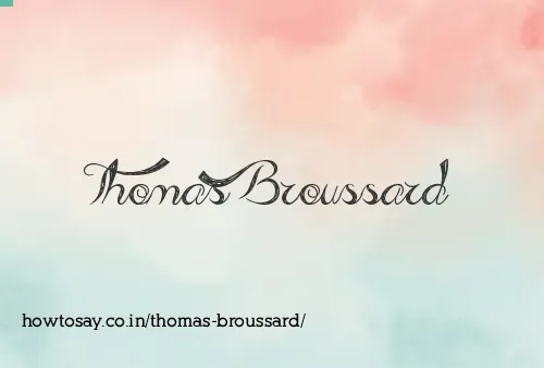 Thomas Broussard