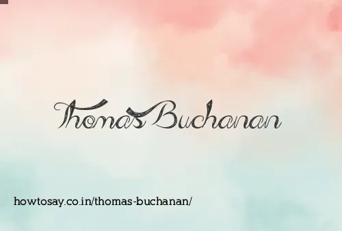 Thomas Buchanan