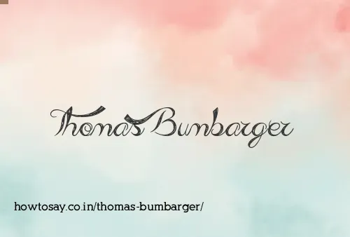 Thomas Bumbarger