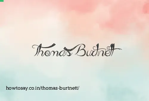 Thomas Burtnett