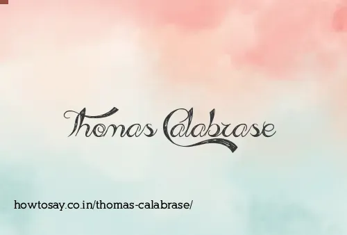 Thomas Calabrase