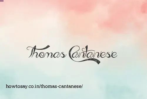 Thomas Cantanese