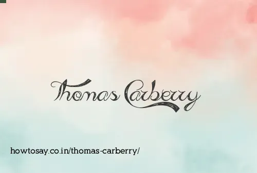 Thomas Carberry