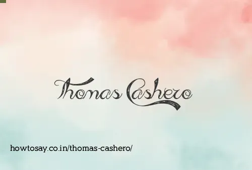 Thomas Cashero