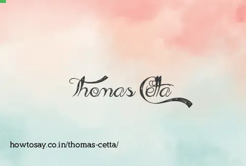 Thomas Cetta