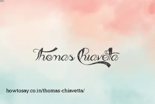 Thomas Chiavetta