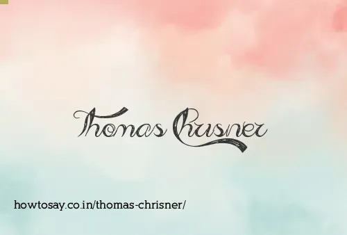 Thomas Chrisner