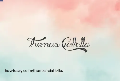 Thomas Ciallella
