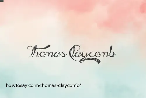 Thomas Claycomb