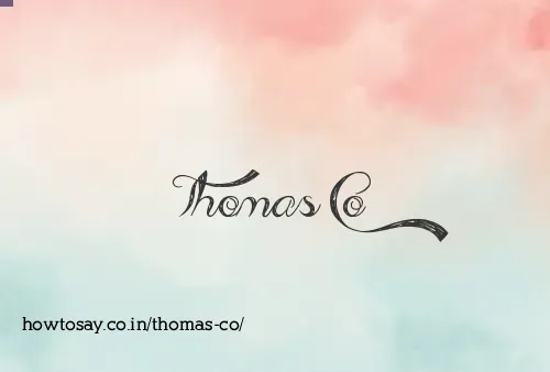 Thomas Co