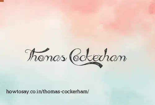 Thomas Cockerham