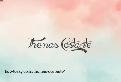 Thomas Costante
