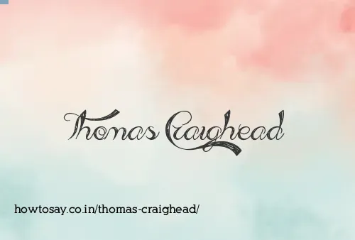 Thomas Craighead