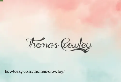 Thomas Crowley
