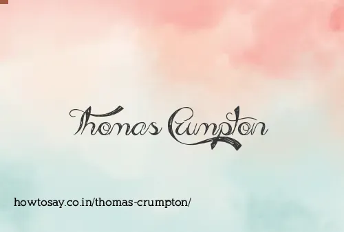 Thomas Crumpton