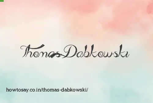 Thomas Dabkowski
