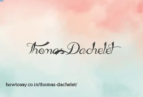Thomas Dachelet