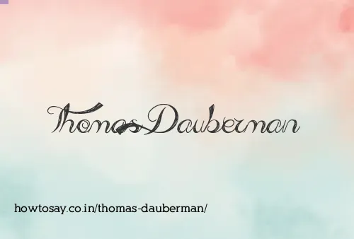 Thomas Dauberman
