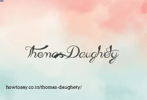 Thomas Daughety
