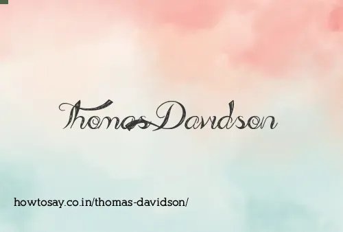 Thomas Davidson