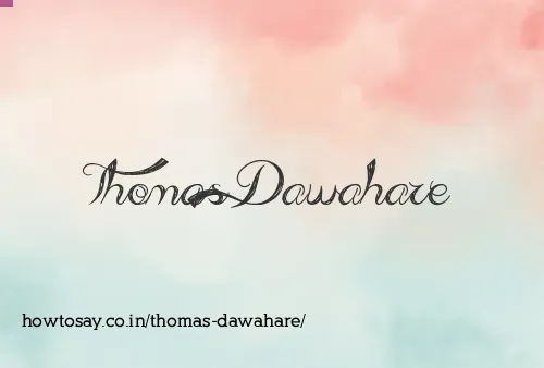 Thomas Dawahare