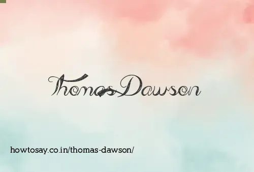 Thomas Dawson