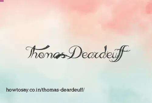 Thomas Deardeuff